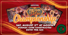 Lorcana Reign of Jafar - Store Championship! | Saturday, August 2nd at 6:00PM